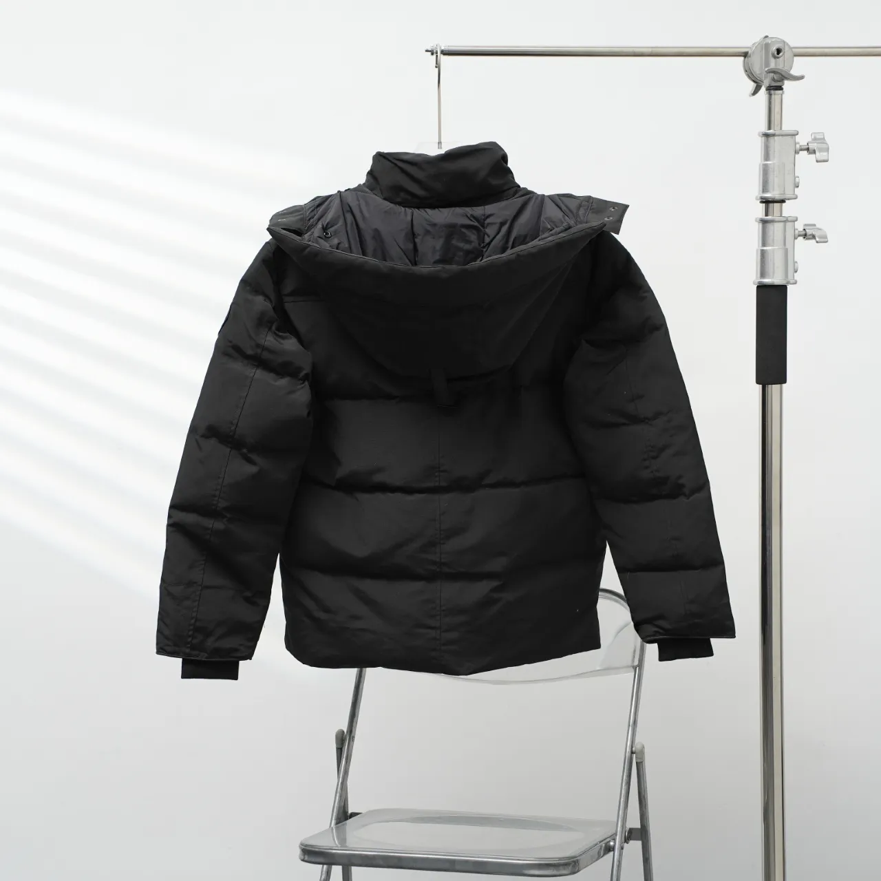P740 CANADA GOOSE丨Canada Goose 29 New 2048 Hairless Collar Hooded Down Jacket Color: Black Black Label Size: XS-XXL